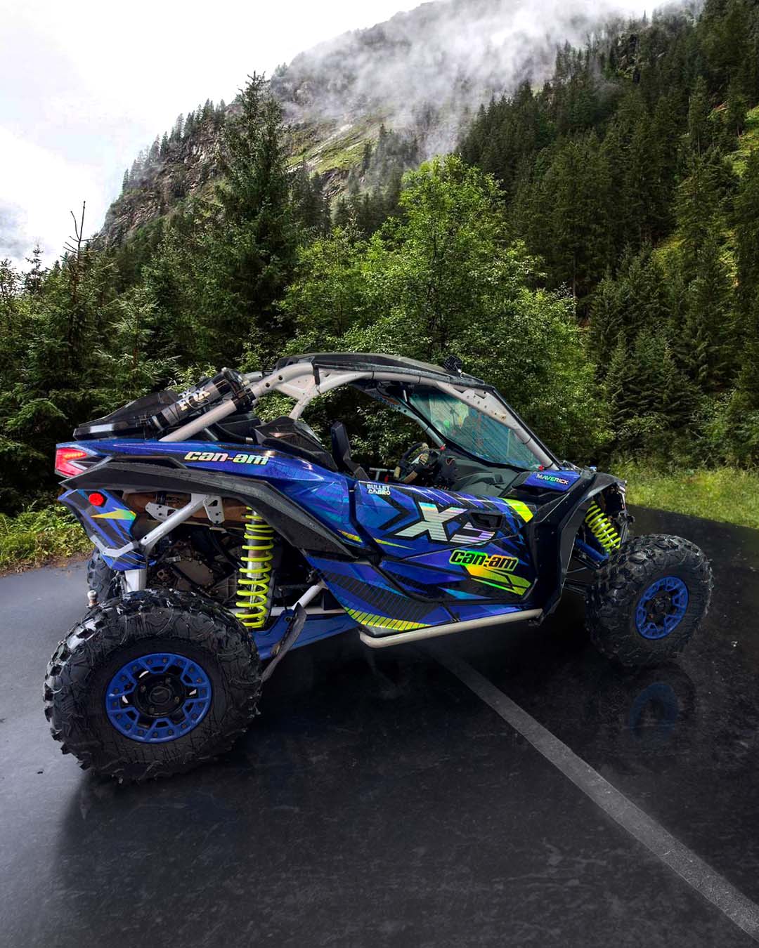 Комплект наклеек в дизайне DINAMIC BLADE для CAN-AM