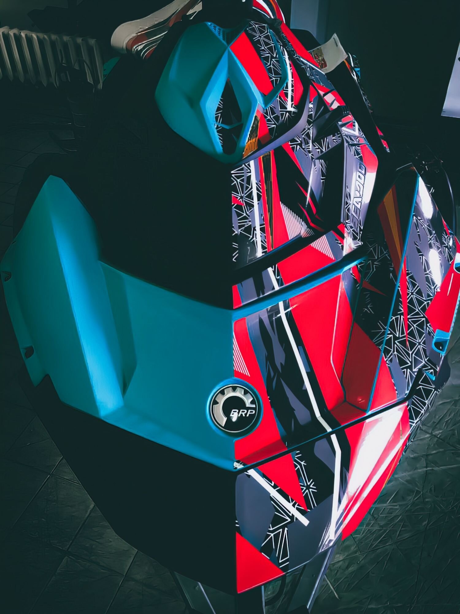 Комплект наклеек Renegade на гидроцикл - SEA-DOO SPARK