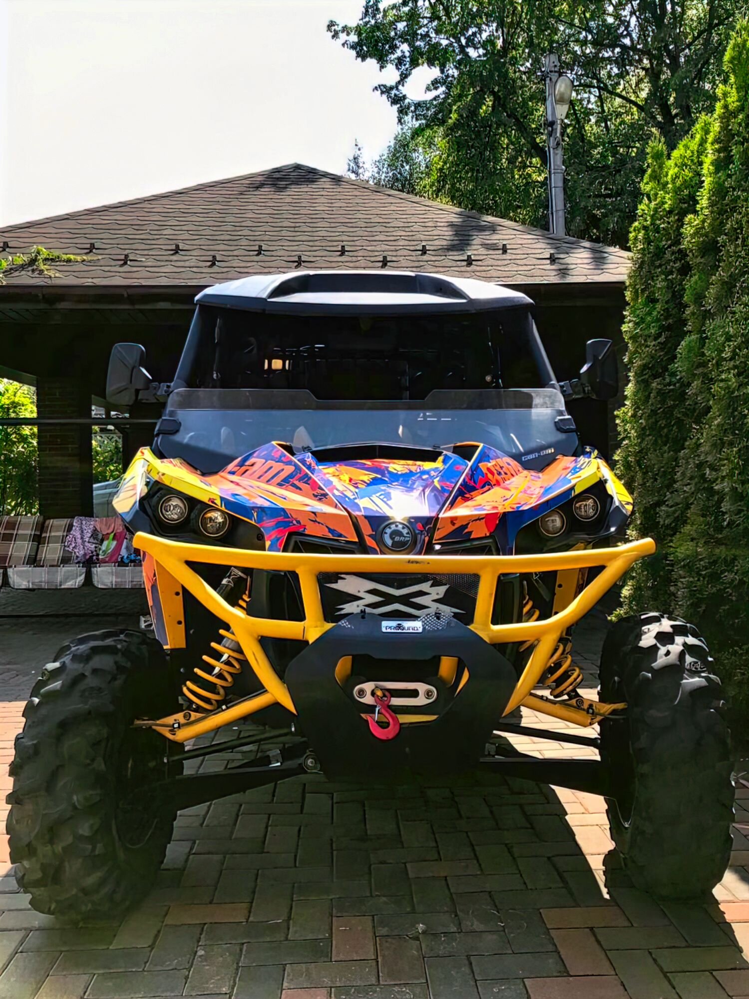 Комплект наклеек Phoenix на SSV - maverick 1000r