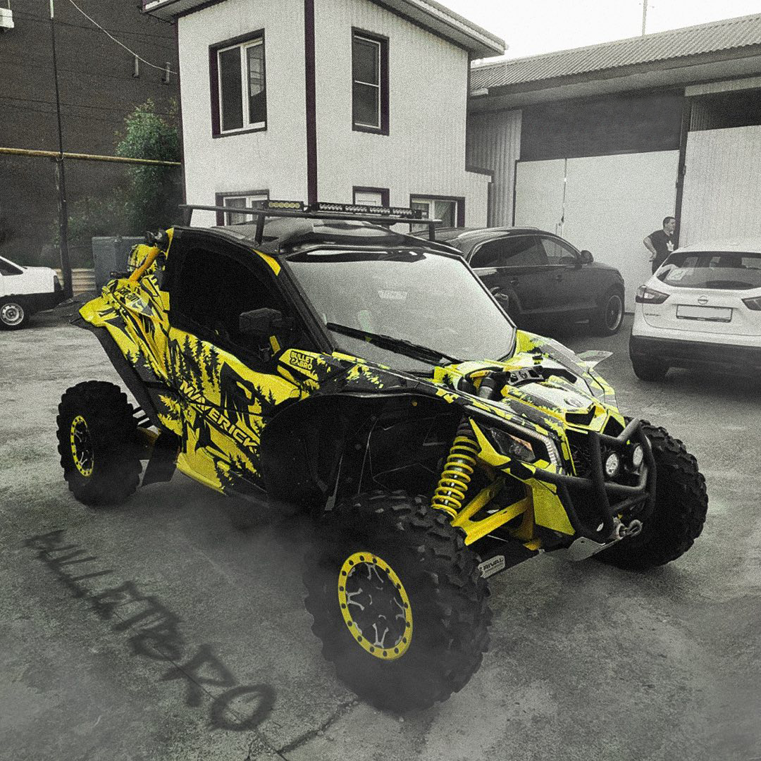 Комплект наклеек в дизайне RIDGE для CAN-AM