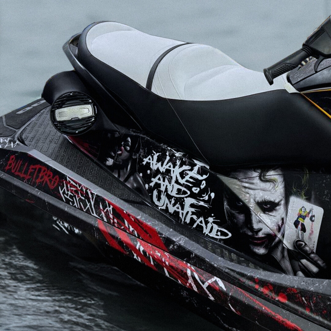 Комплект наклеек в индивидуальном дизайне для SEA-DOO