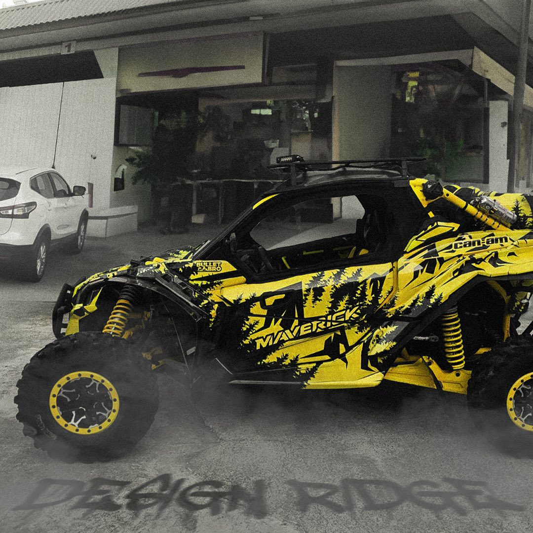 Комплект наклеек в дизайне RIDGE для CAN-AM