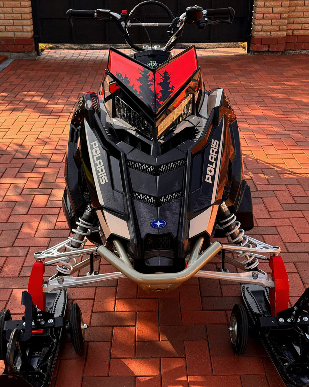 Комплект наклеек в дизайне RIDGE для POLARIS