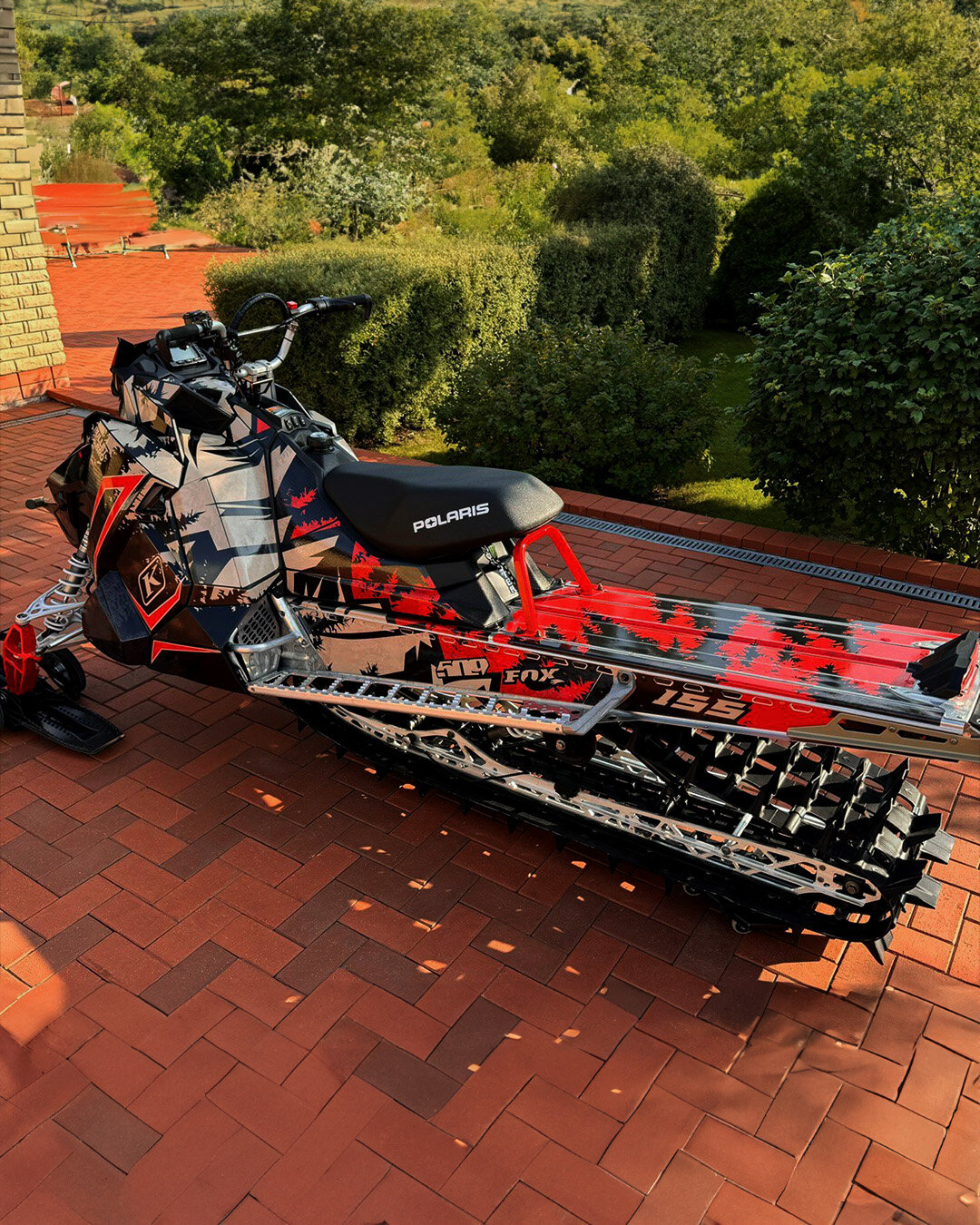 Комплект наклеек в дизайне RIDGE для POLARIS