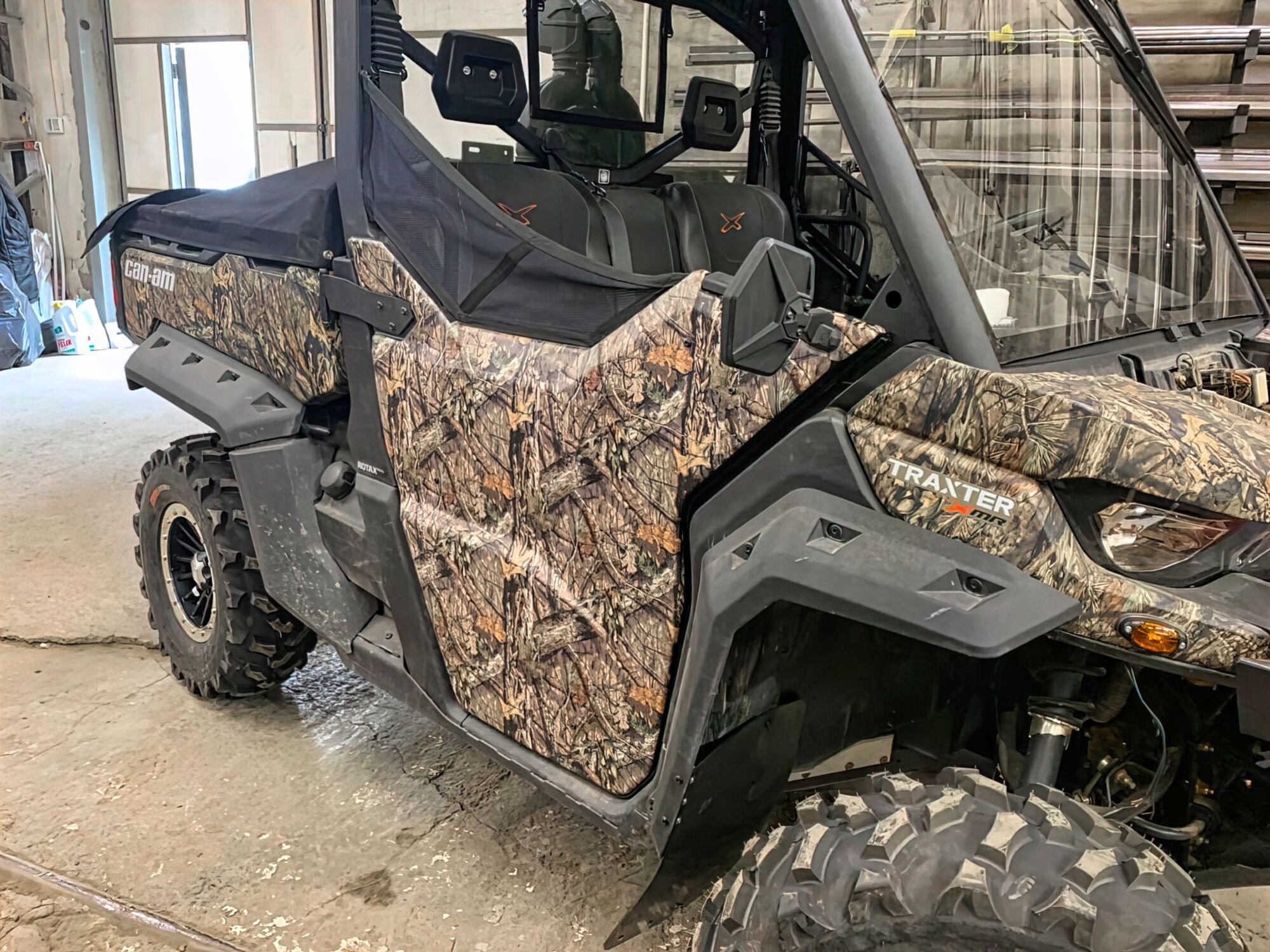 Комплект наклеек Mossy OAK на SSV - CAN-NAM TRAXTER
