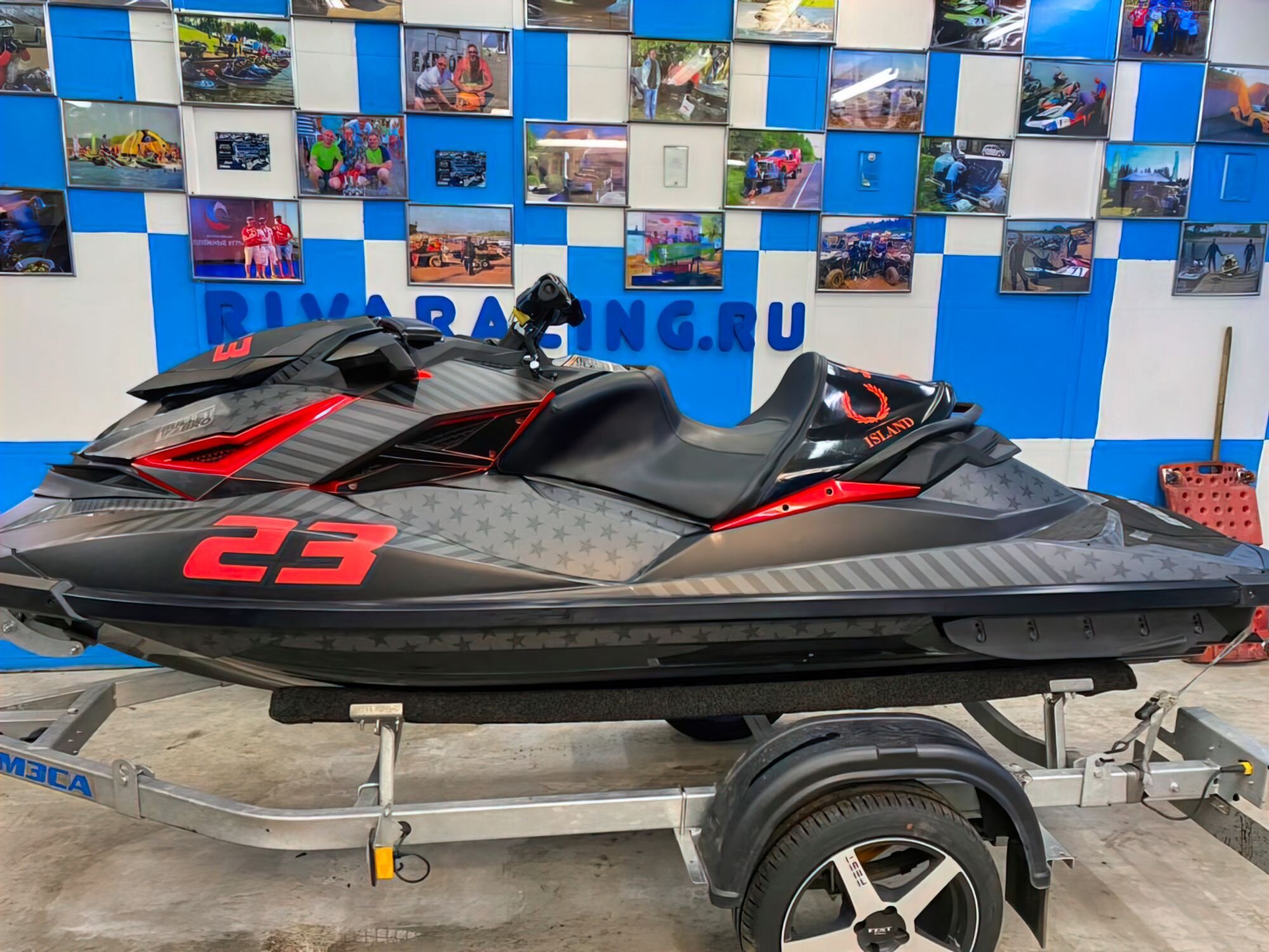 Комплект наклеек Ranger на гидроцикл - SEA-DOO RXP 12-20