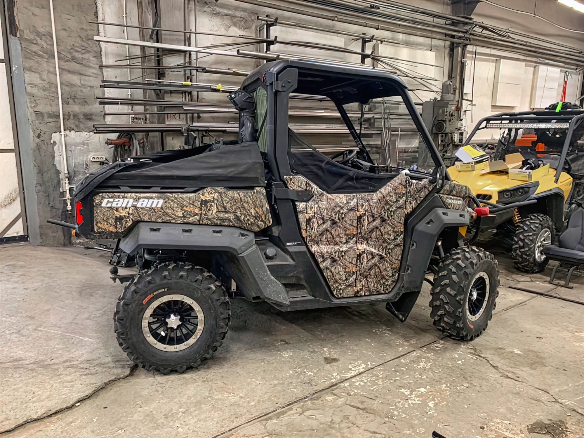 Комплект наклеек Mossy OAK на SSV - CAN-NAM TRAXTER