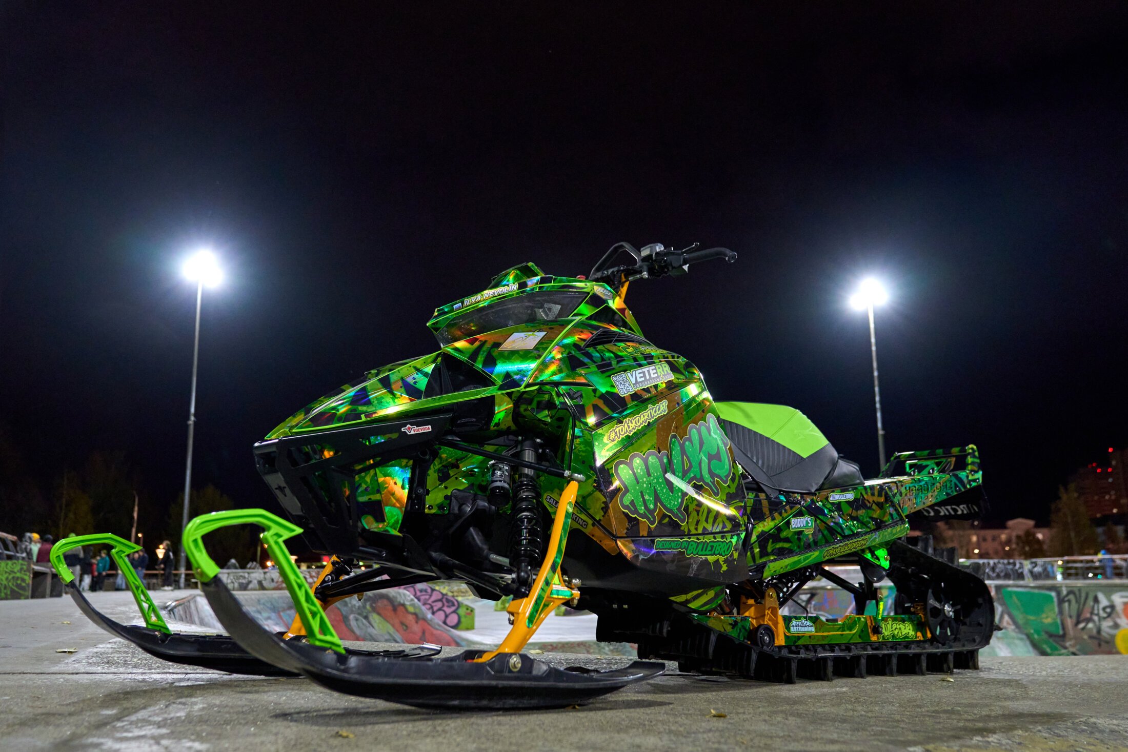 Комплект голографических наклеек в индивидуальном дизайне для ARCTIC CAT