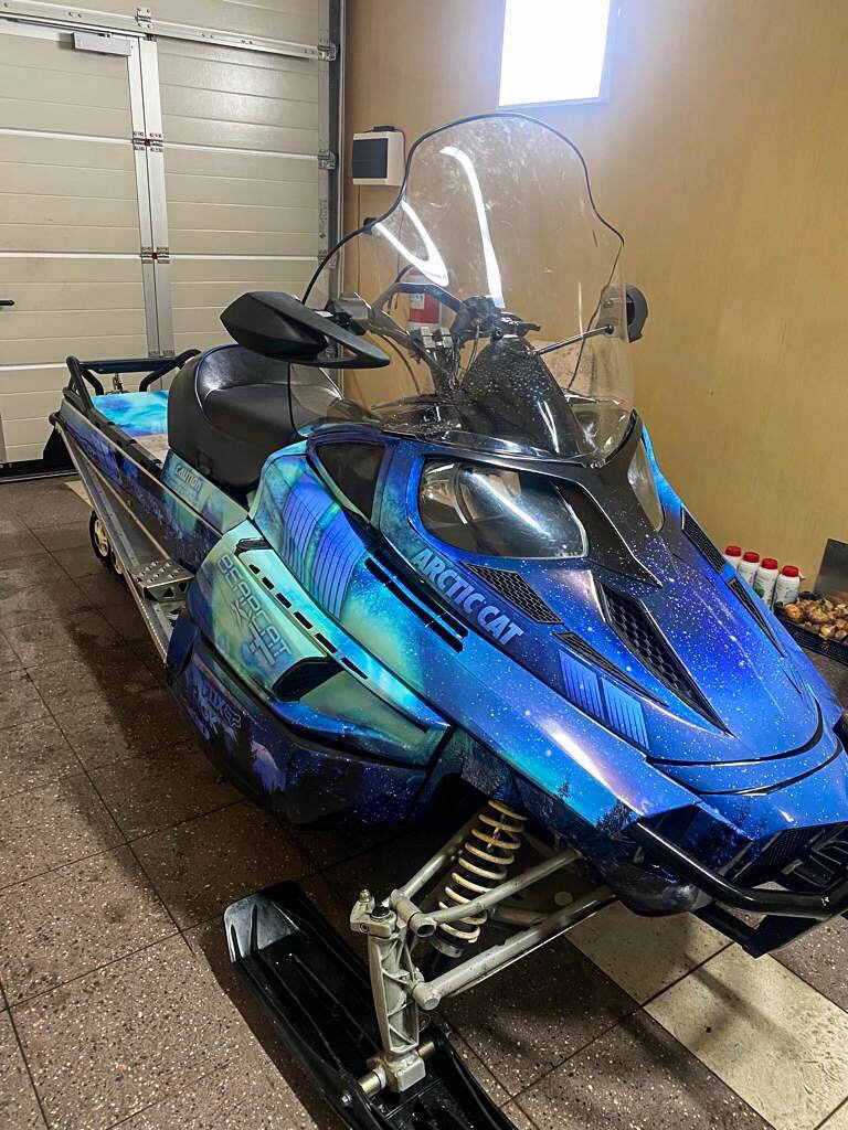 Комплект наклеек в дизайне Polar для ARCTIC CAT