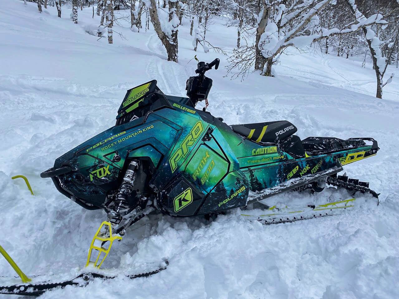 Комплект наклеек в дизайне Polar для Polaris