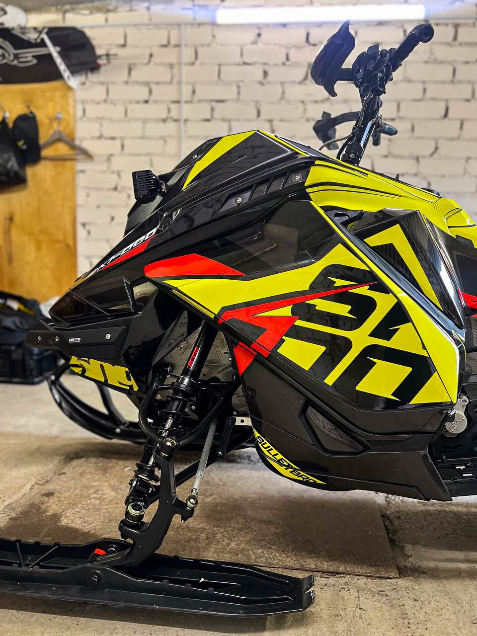 Комплект наклеек в дизайне Breach для SKI-DOO
