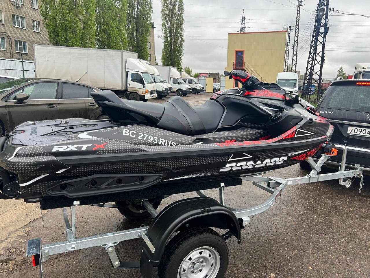 Комплект наклеек в дизайне Wings для SKI-DOO
