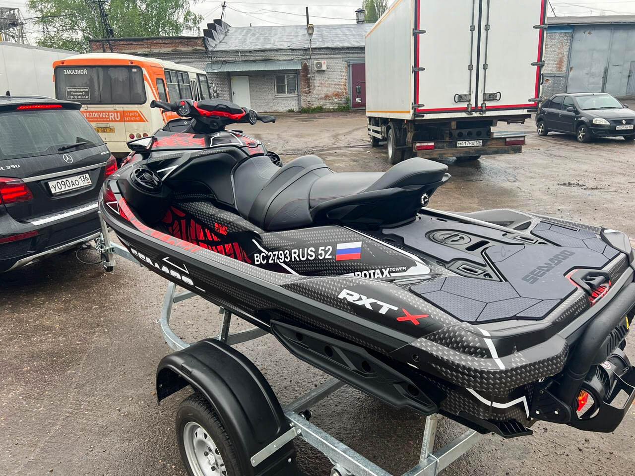 Комплект наклеек в дизайне Wings для SKI-DOO