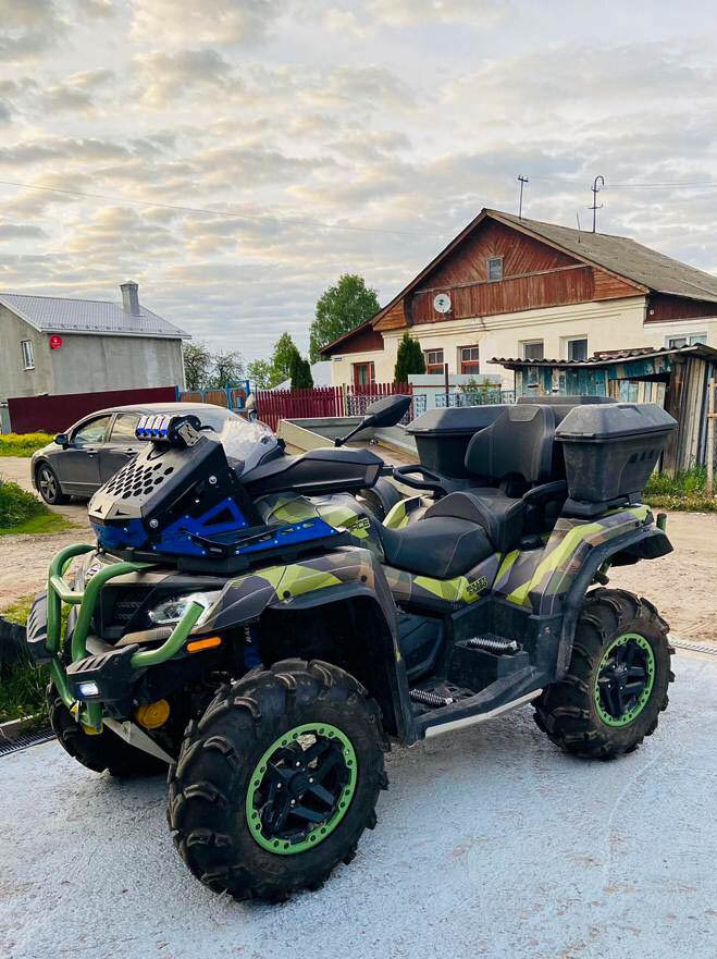 Комплект наклеек в дизайне Camo для CFMOTO