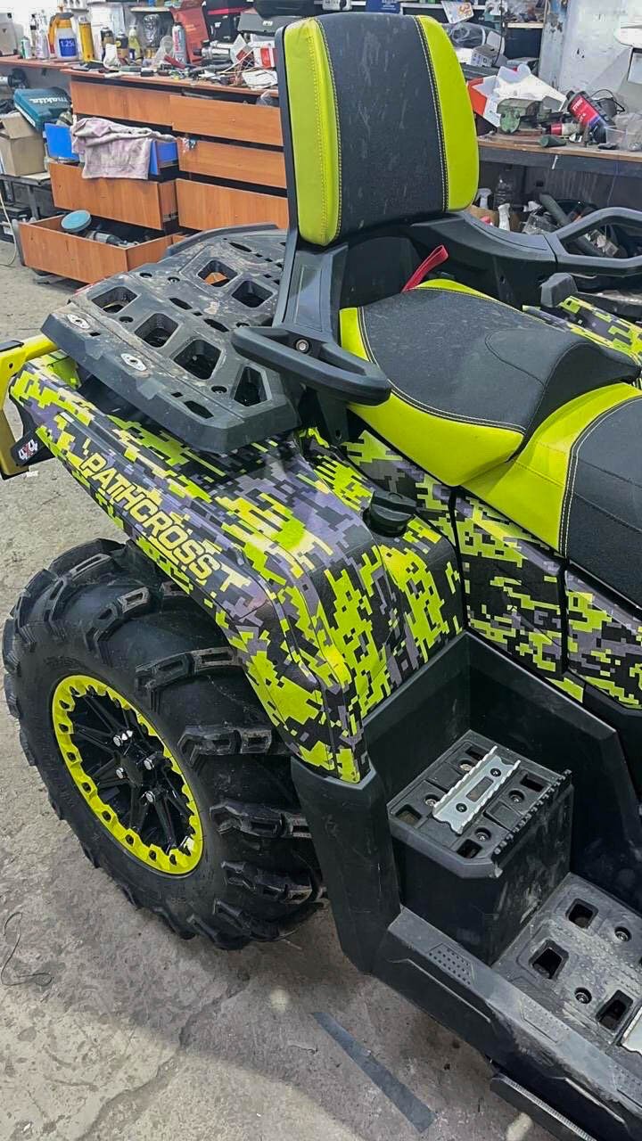Комплект наклеек в дизайне Digital Camo для AODES