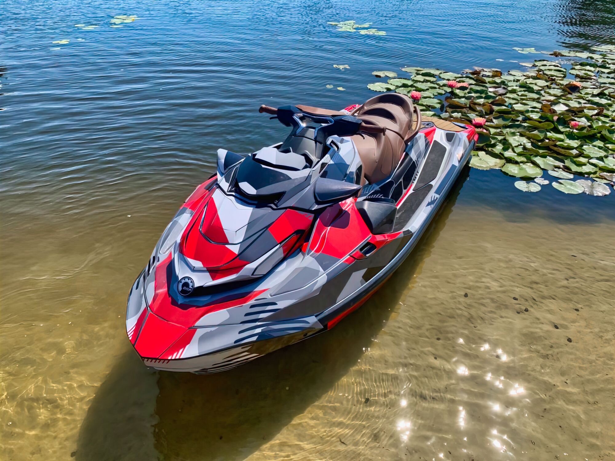 Комплект наклеек Camo на гидроцикл - SEA-DOO RX-T/GTX 18-