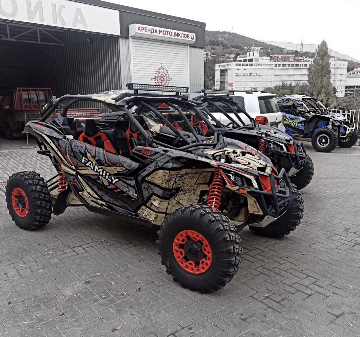 Комплект наклеек в дизайне TROOPER на MAVERICK X3