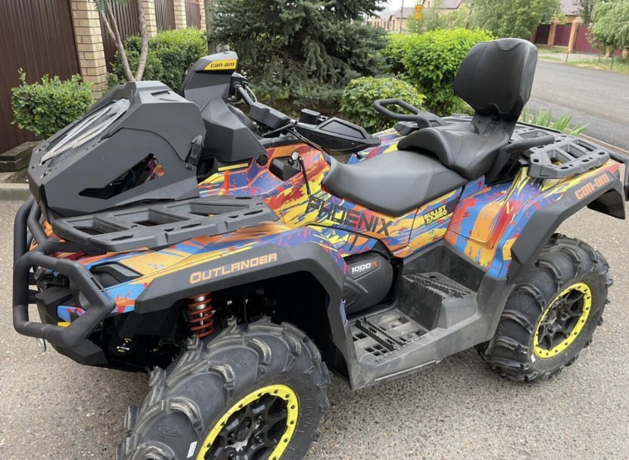 Комплект наклеек в дизайне PHOENIX на CAN-AM OUTLANDER G2