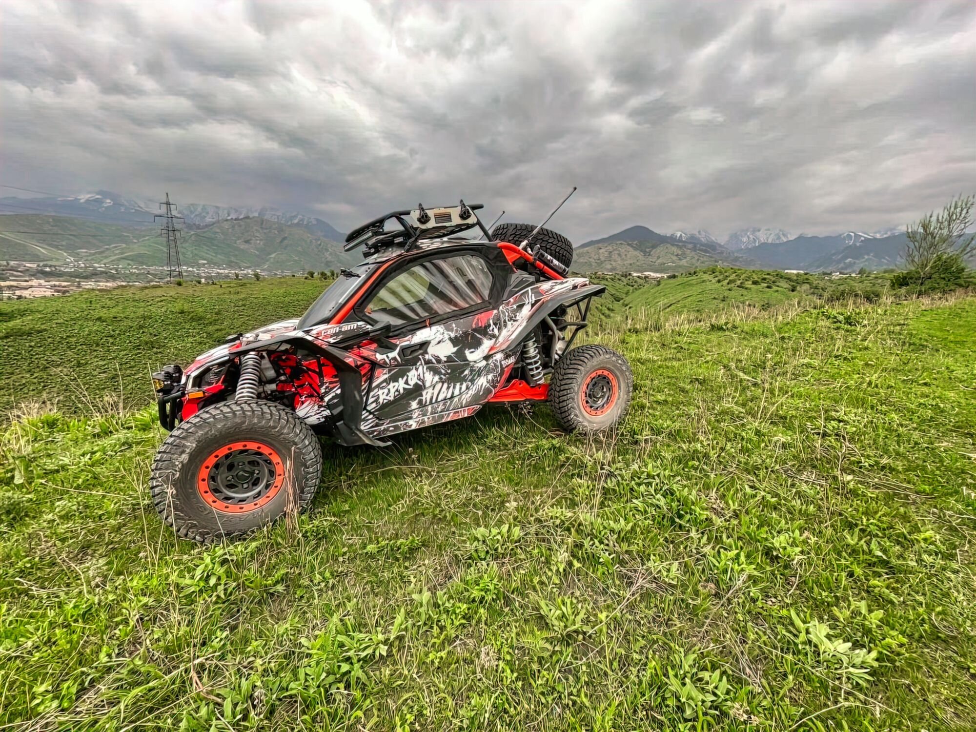 Комплект наклеек Venom на SSV - CAN-NAM Maverick X3
