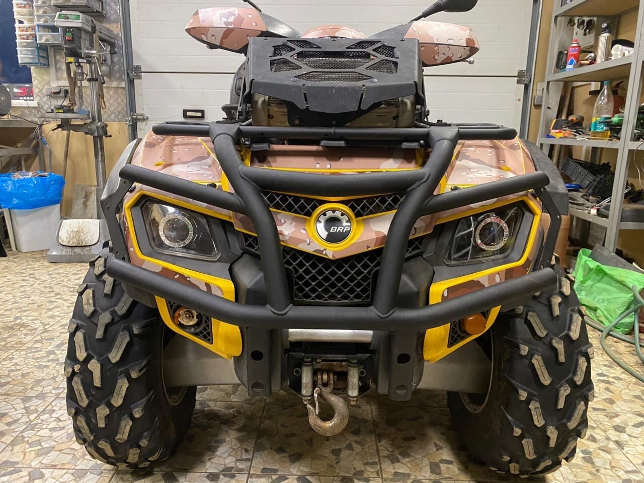 Комплект наклеек в дизайне DESERT CAMO для CAN-AM OUTLANDER G1