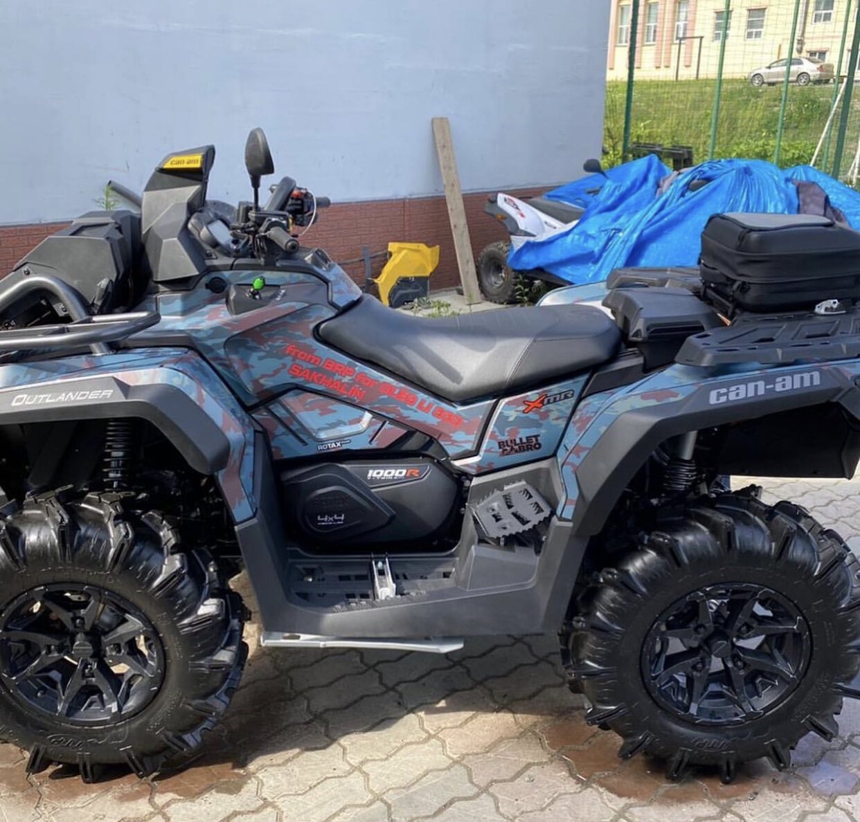 Комплект наклеек в дизайне MACO CAMO для CAN-AM OUTLANDER G2