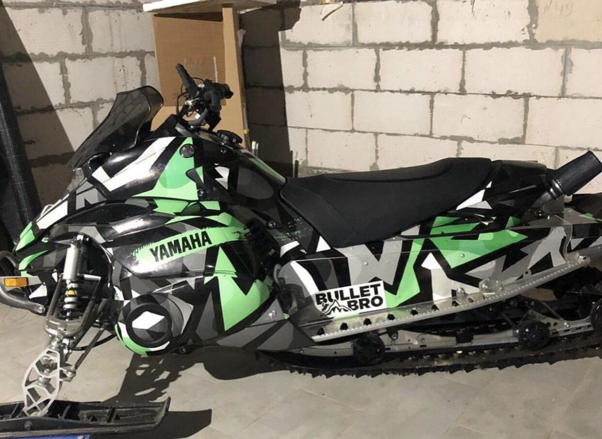 Комплект наклеек в дизайне CRAZY GRAFFITY для YAMAHA NYTRO-FX