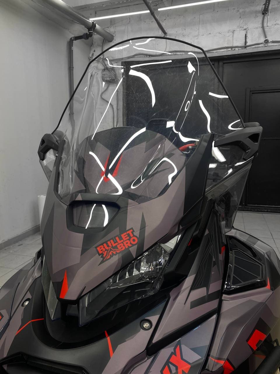 Комплект наклеек в дизайне Dazzle Camo для LYNX