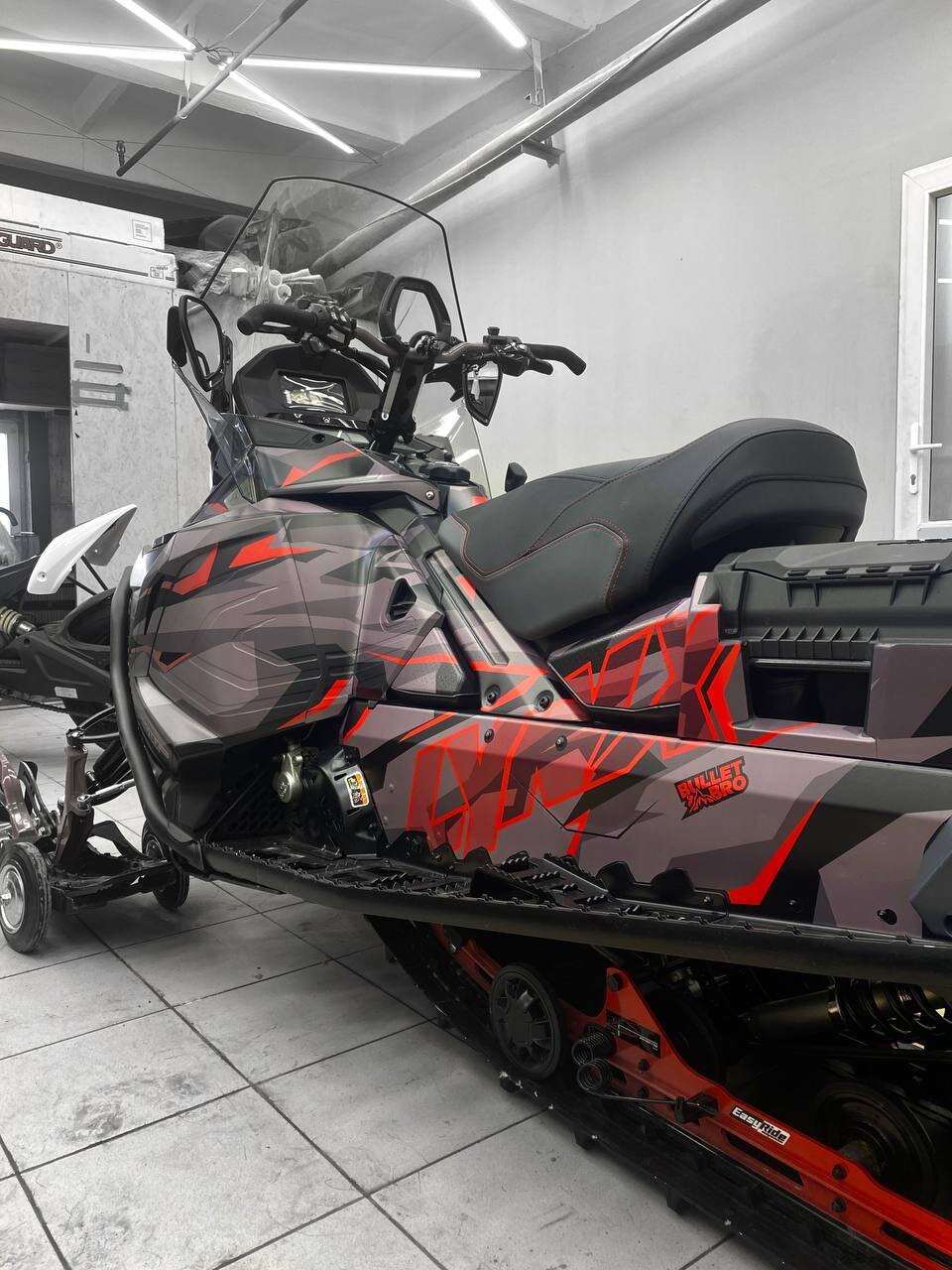 Комплект наклеек в дизайне Dazzle Camo для LYNX