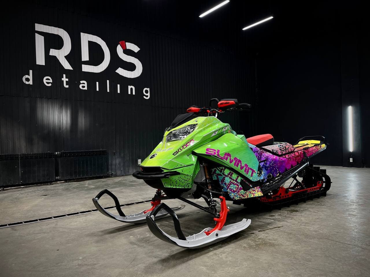 Комплект наклеек в дизайне Future для SKI-DOO