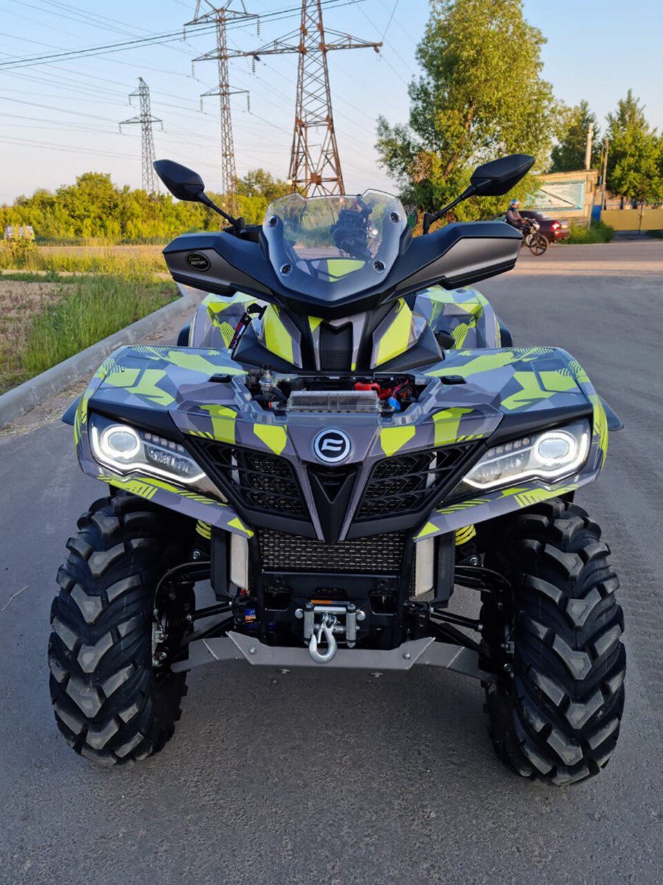Комплект наклеек в дизайне Camo для CFMOTO