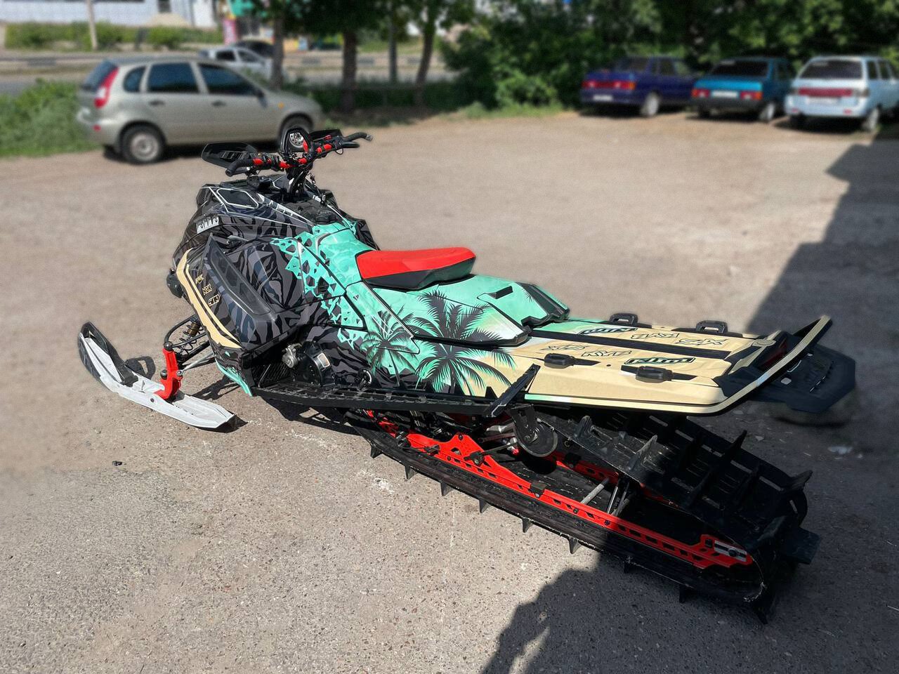 Комплект наклеек в дизайне Bounty для SKI-DOO