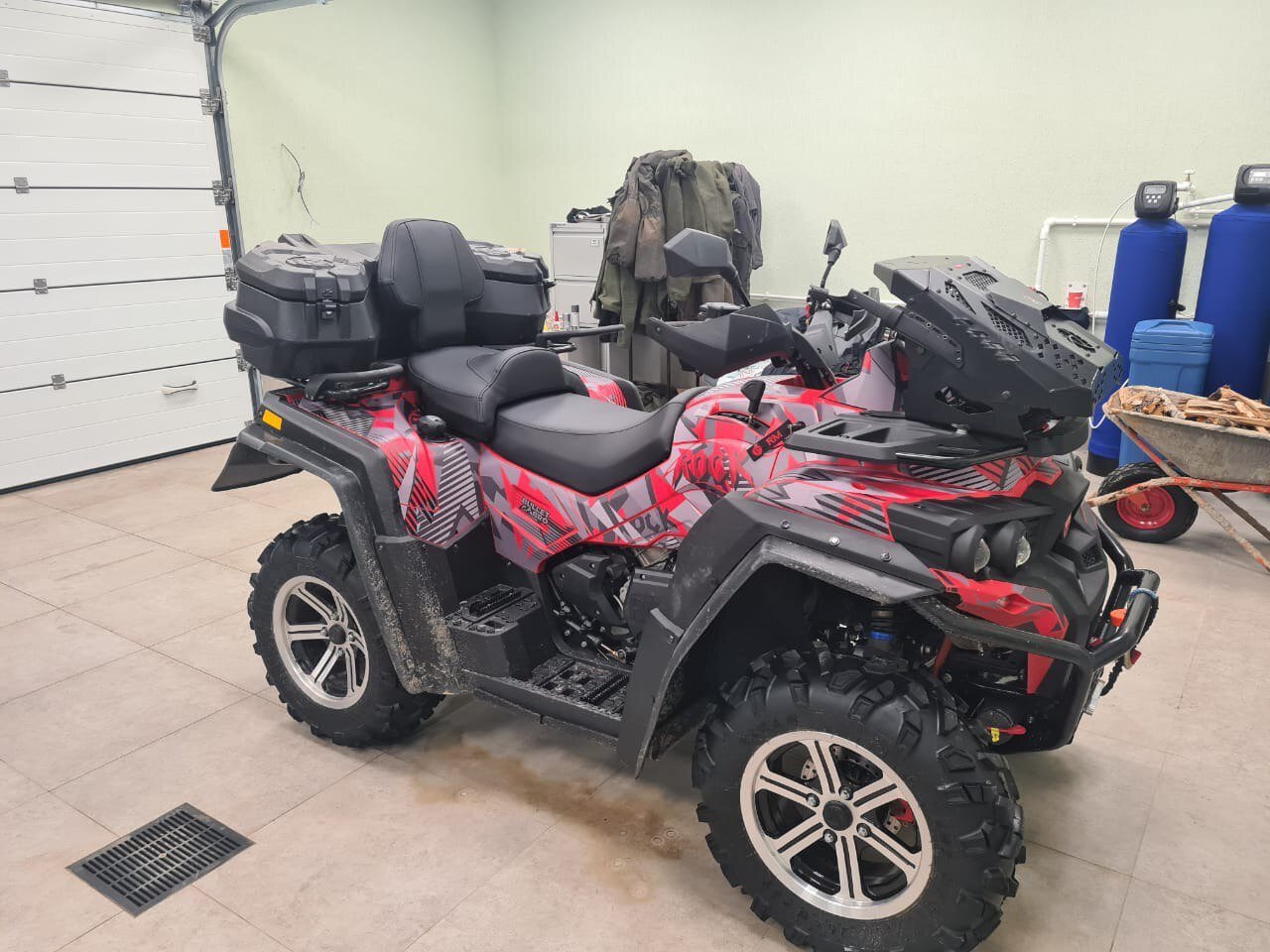 Комплект наклеек в дизайне ROCK для RM 800 DUO