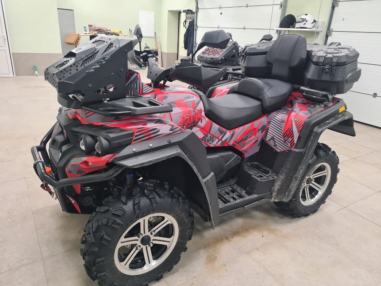 Комплект наклеек в дизайне ROCK для RM 800 DUO