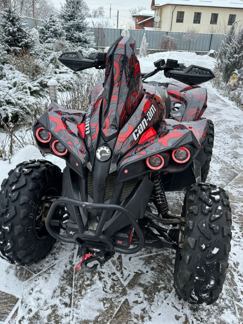 Комплект наклеек в дизайне BULL POWER для CAN-AM