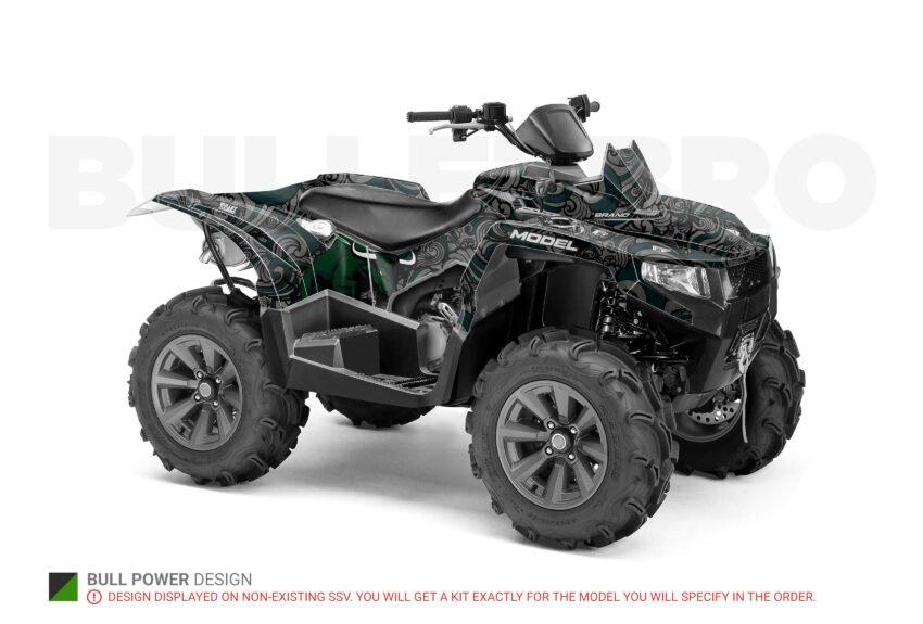 Тёмно-зелёный