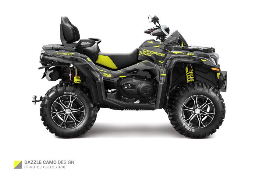 Комплект наклеек Dazzle Camo на CFMOTO CFORCE 800 H.O./1000 2018+