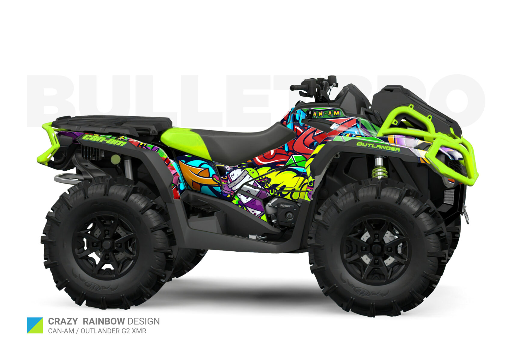 Наклейки на квадроцикл CAN-AM OUTLANDER G2