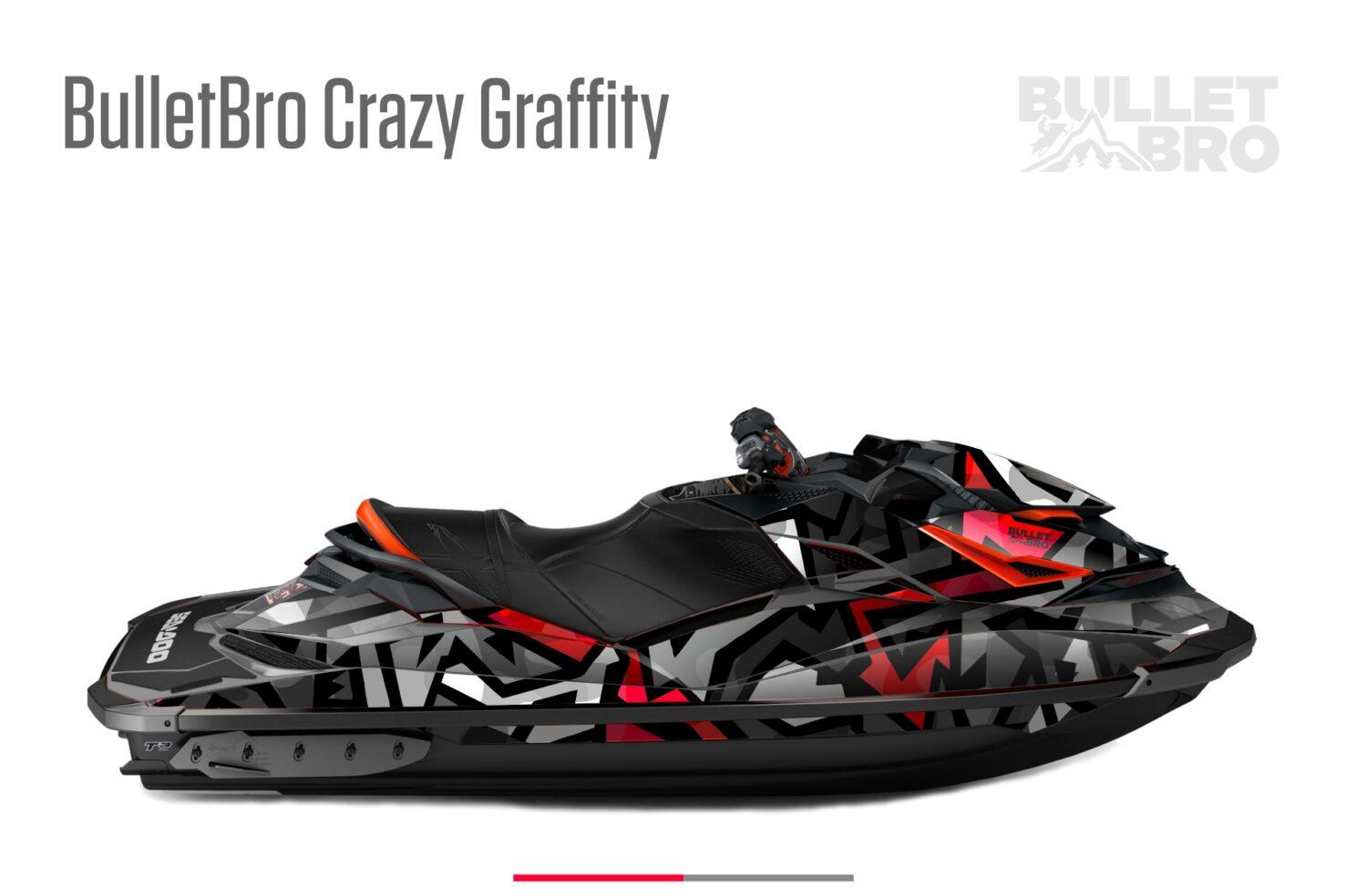 Купить наклейки Crazy Graffity на гидроцикл SEA-DOO - на платформе RXP ...