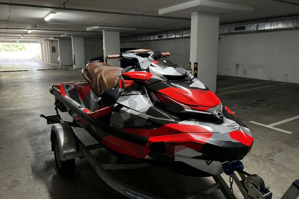 Наклейки пленка на гидроцикл BRP SEA-DOO GTX/RXT