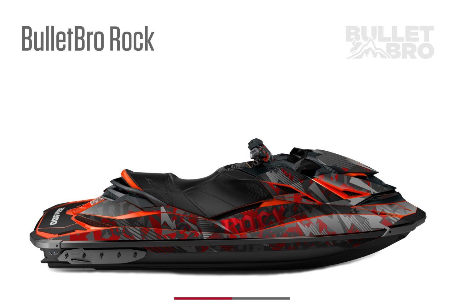 Купить наклейки Rock на гидроцикл SEA-DOO - на платформе RXP-X 260 / ...