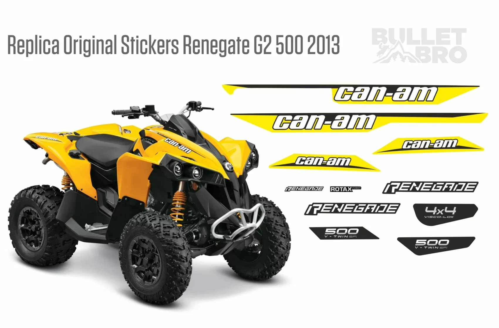 Replica original stikcers_Renegate_500_2013