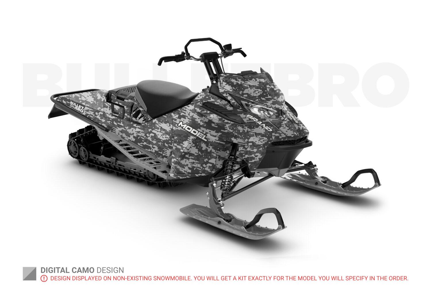 Multisorb Camo Example Купить наклейки Digital Camo на снегоход YAMAHA на платформе SIDEWINDER ...