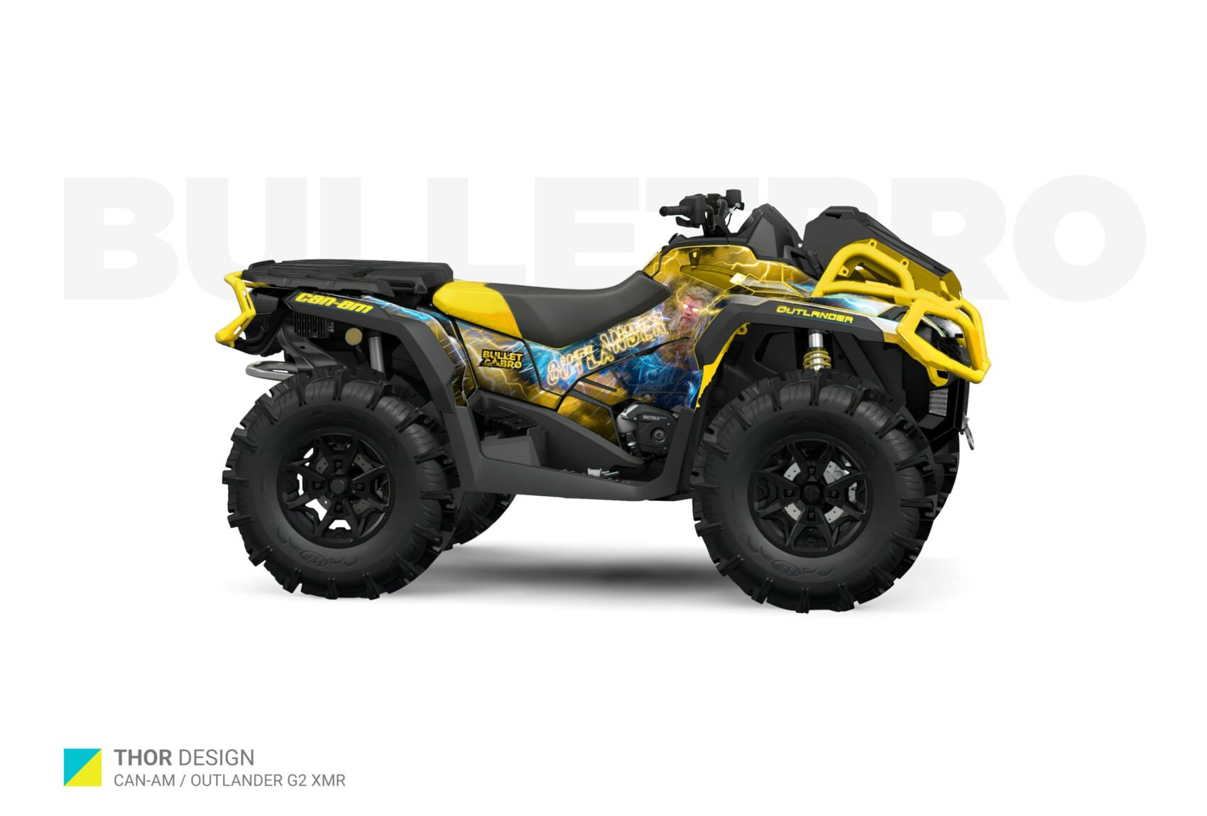 Наклейки на квадроцикл CAN-AM OUTLANDER G2