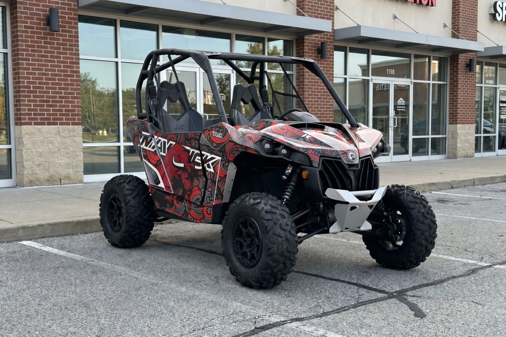 Комплект наклеек Bull Power на CAN-AM Maverick 1000R