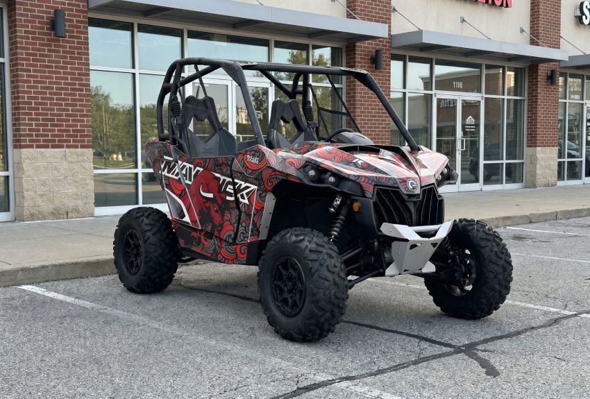 Комплект наклеек Bull Power на CAN-AM Maverick 1000R