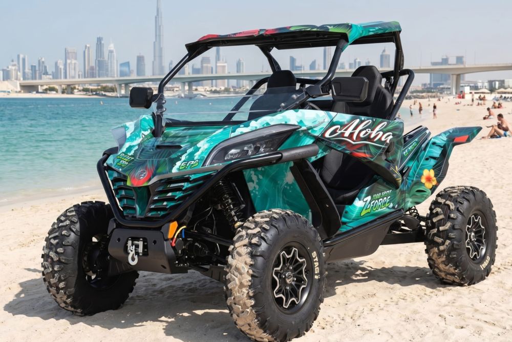 Комплект наклеек Tropicana на CFMOTO ZFORCE 1000