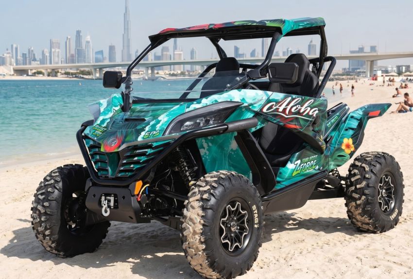 Комплект наклеек Tropicana на CFMOTO ZFORCE 1000