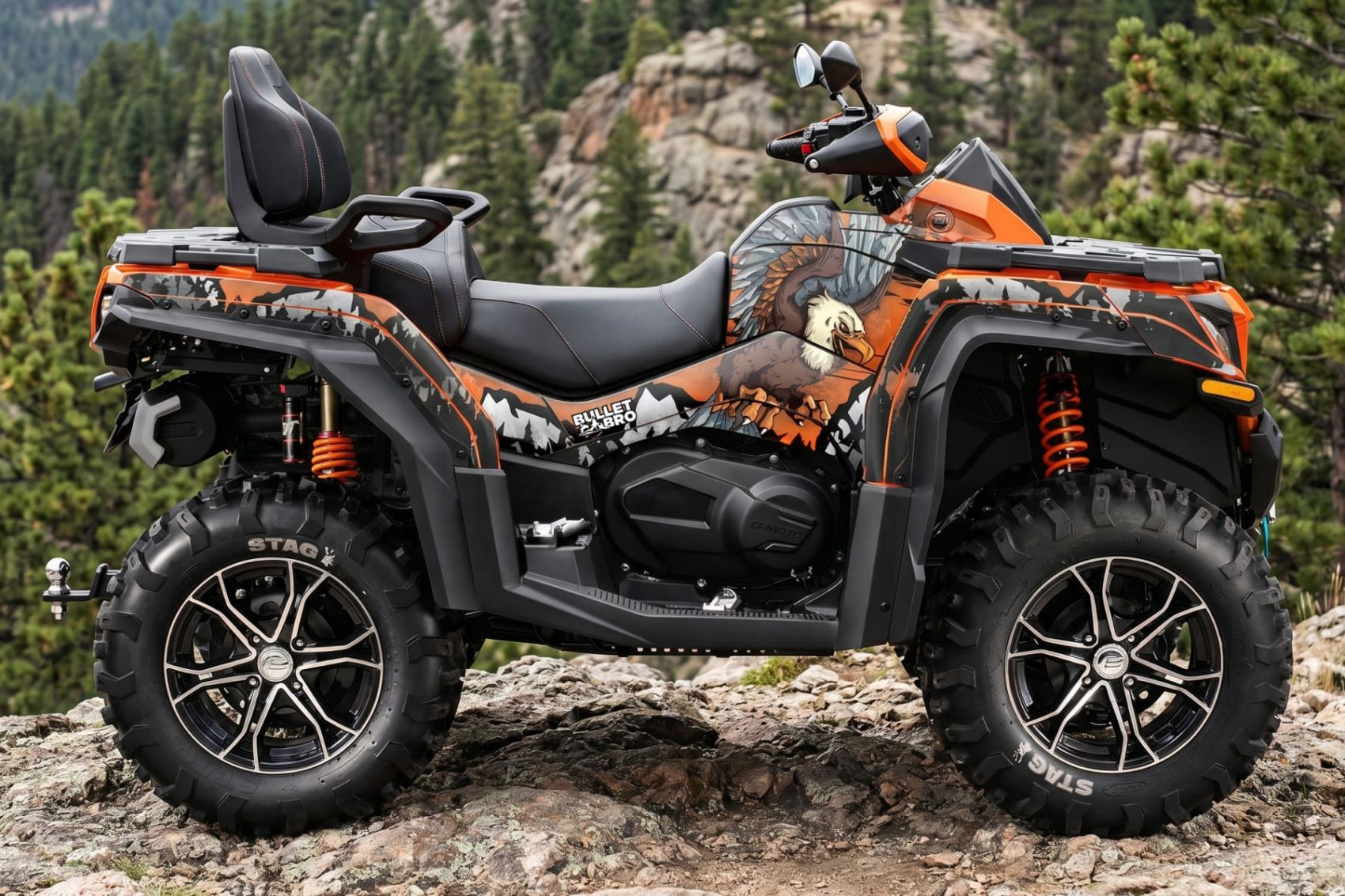 Комплект наклеек Eagle на CFMOTO CFORCE 800 H.O./1000 2018+