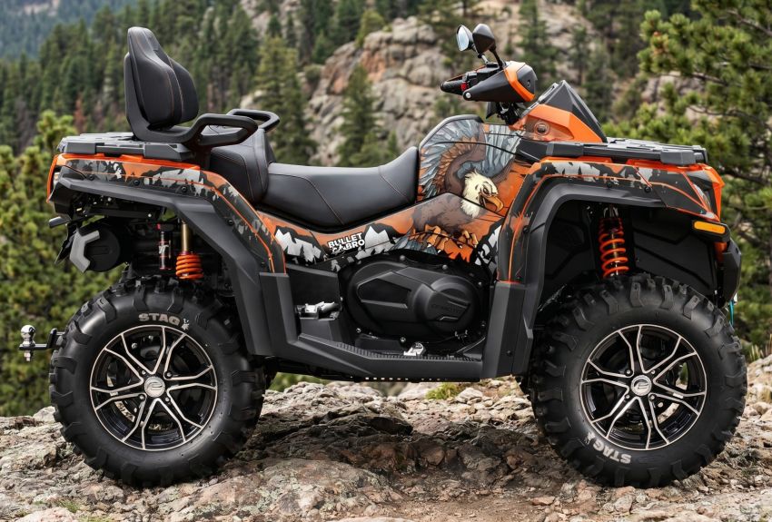 Комплект наклеек Eagle на CFMOTO CFORCE 800 H.O./1000 2018+