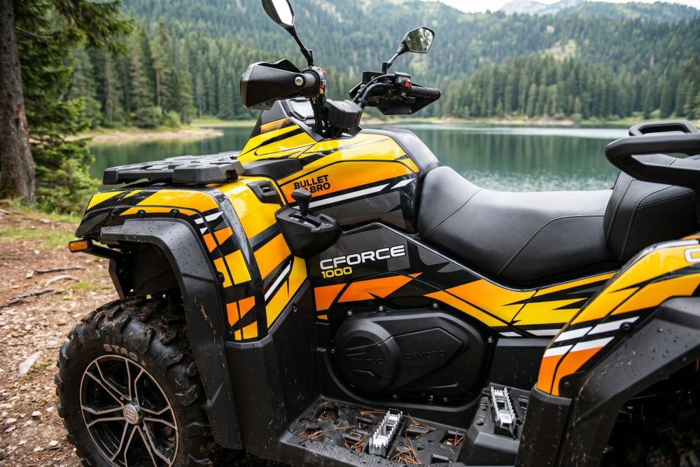 Комплект наклеек Smashing на CFMOTO CFORCE 800 H.O./1000 2018+
